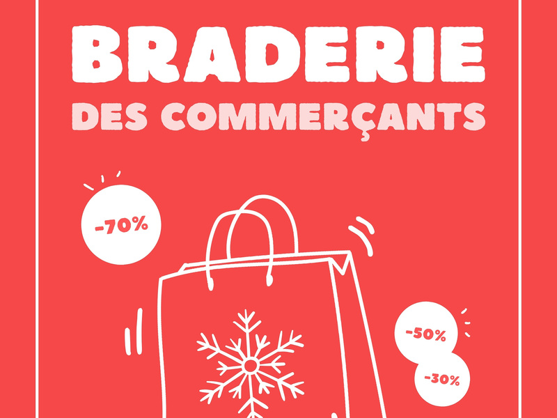 Braderie des commerçants